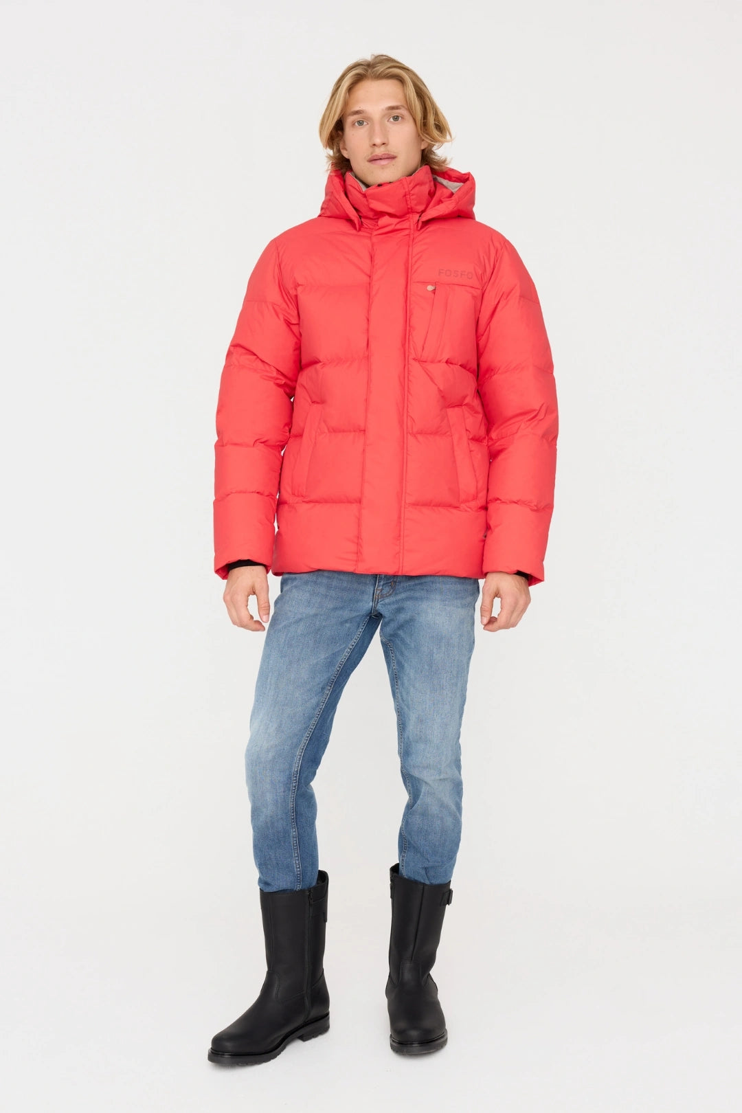 FOSFO SHORT - Men's down puffer jacket court - AK20051