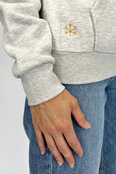 FOSFO Women's recycled kangaroo sweater - AK60008