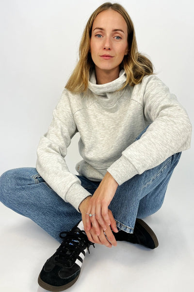 FOSFO Women's recycled kangaroo sweater - AK60008