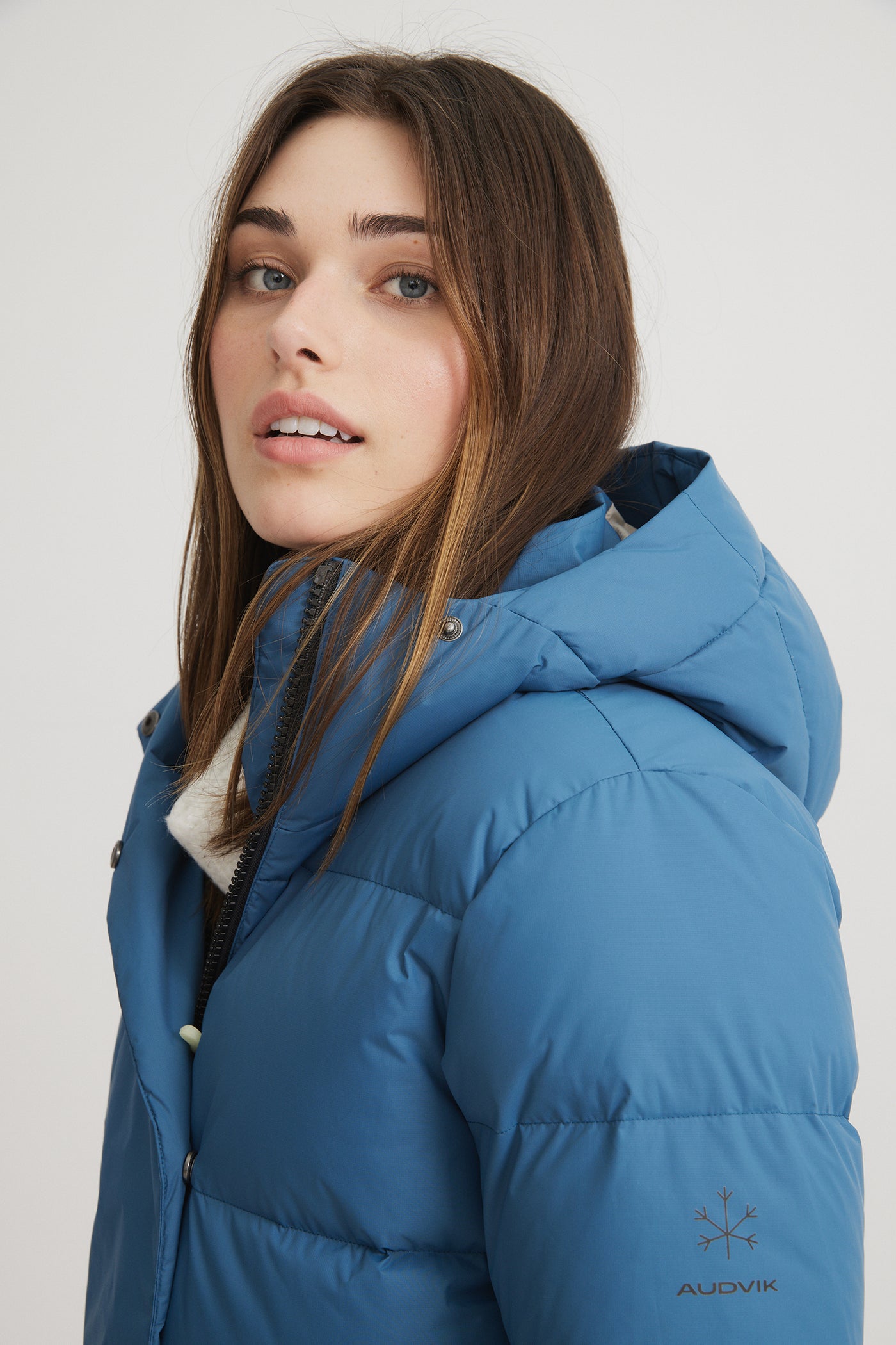 FOSFO LONG - Women's down puffer jacket - AK10050