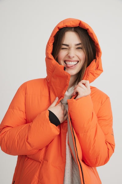 FOSFO LONG - Women's down puffer jacket - AK10050