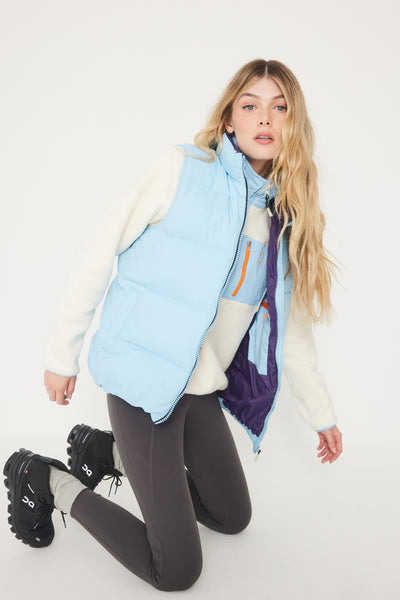 FOSFO Women's Sleeveless Puffer Vest - AK10058