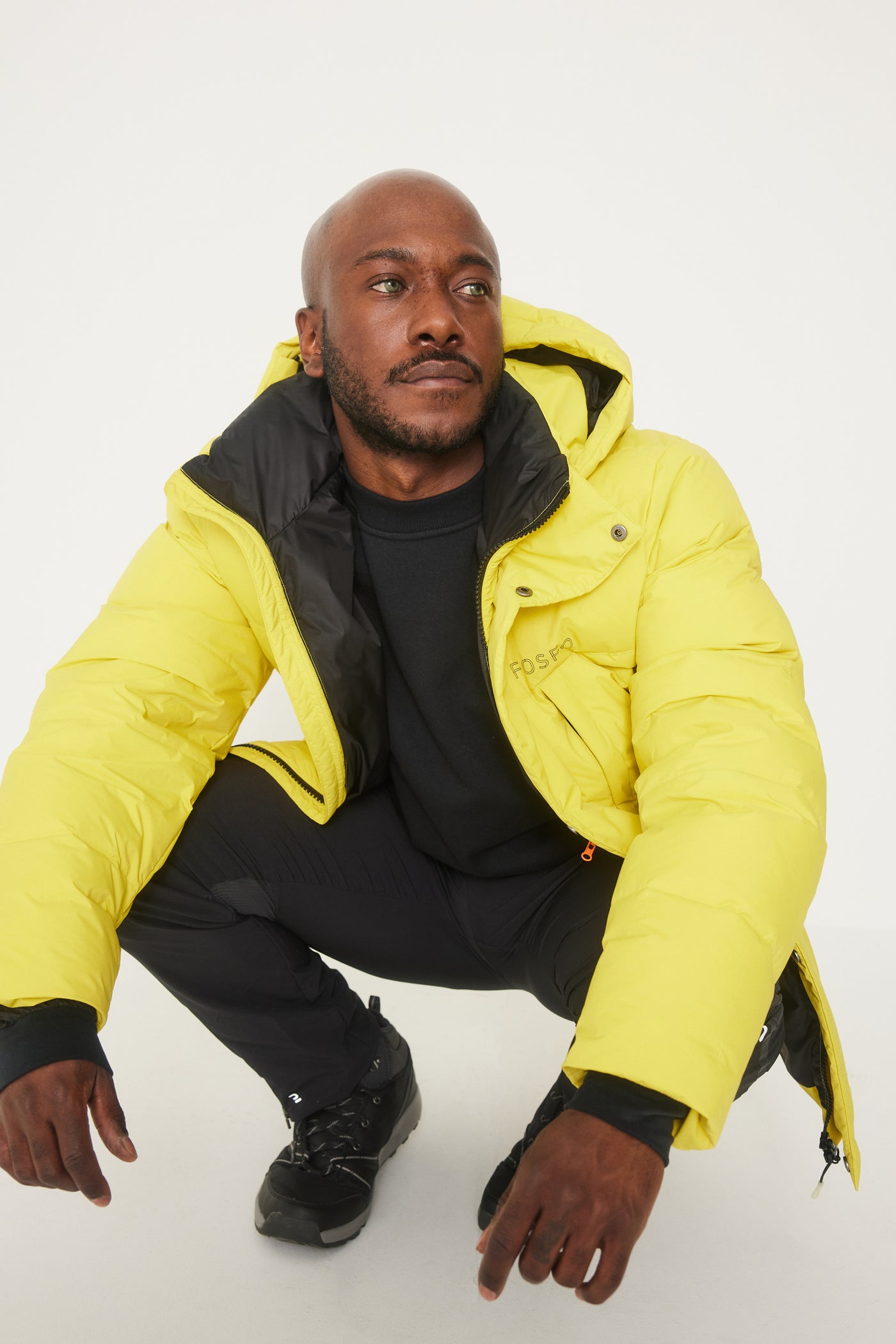 FOSFO SHORT - Men's down puffer jacket court - AK20051