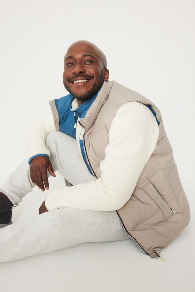 FOSFO Men's Sleeveless Puffer Vest - AK20058