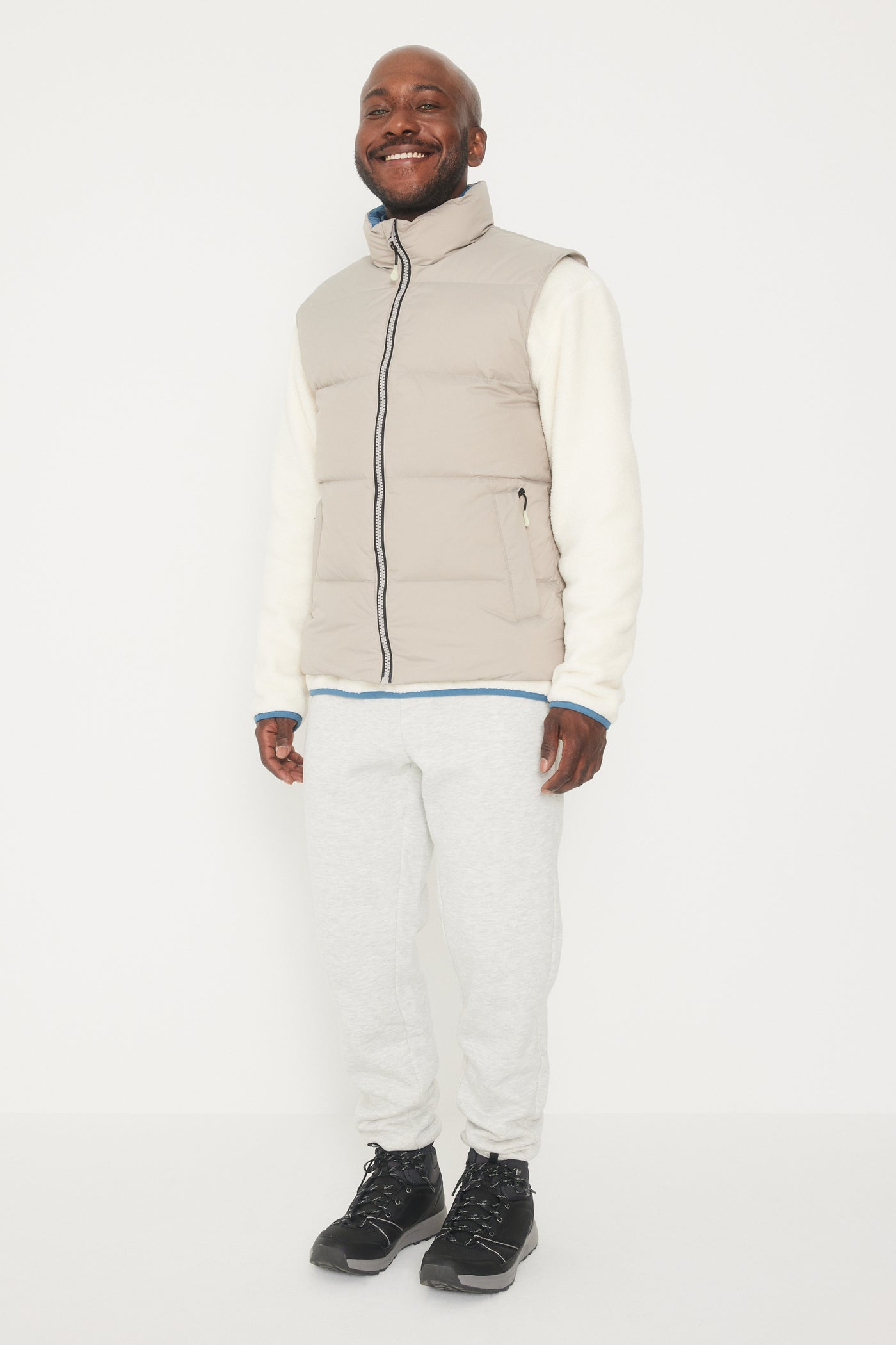 FOSFO Men's Sleeveless Puffer Vest - AK20058